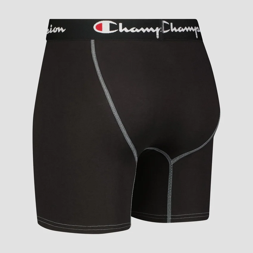 4-pakning bomullsboxershorts med stretch
