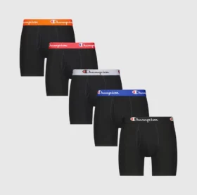 5-pakning med stretch-boxershorts i bomull