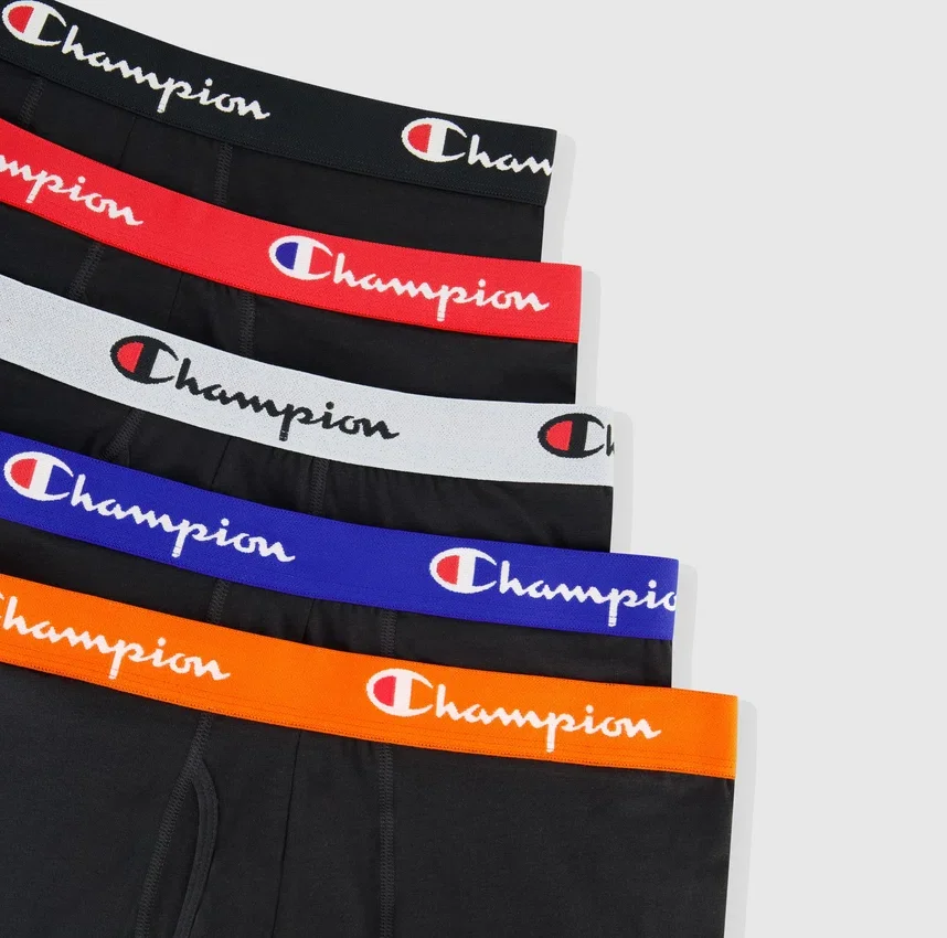 5-pakning med stretch-boxershorts i bomull