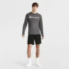 7" fukttransporterende sportshorts
