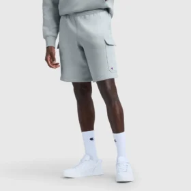 8" fleece-cargoshorts, C Logo