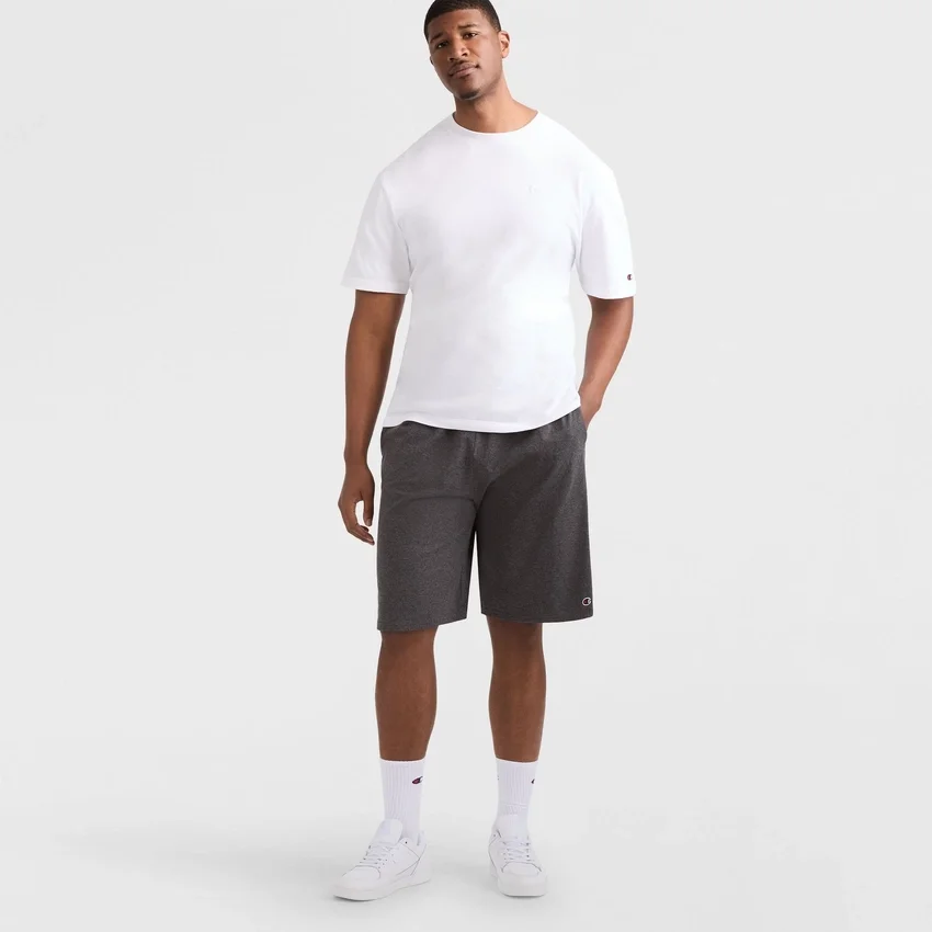 9" lette loungeshorts, C Logo – Big & Tall