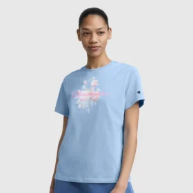 Blurred Roses grafisk T-skjorte, C Logo