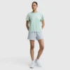 Floral Mesh «C» Graphic T-skjorte, C Logo