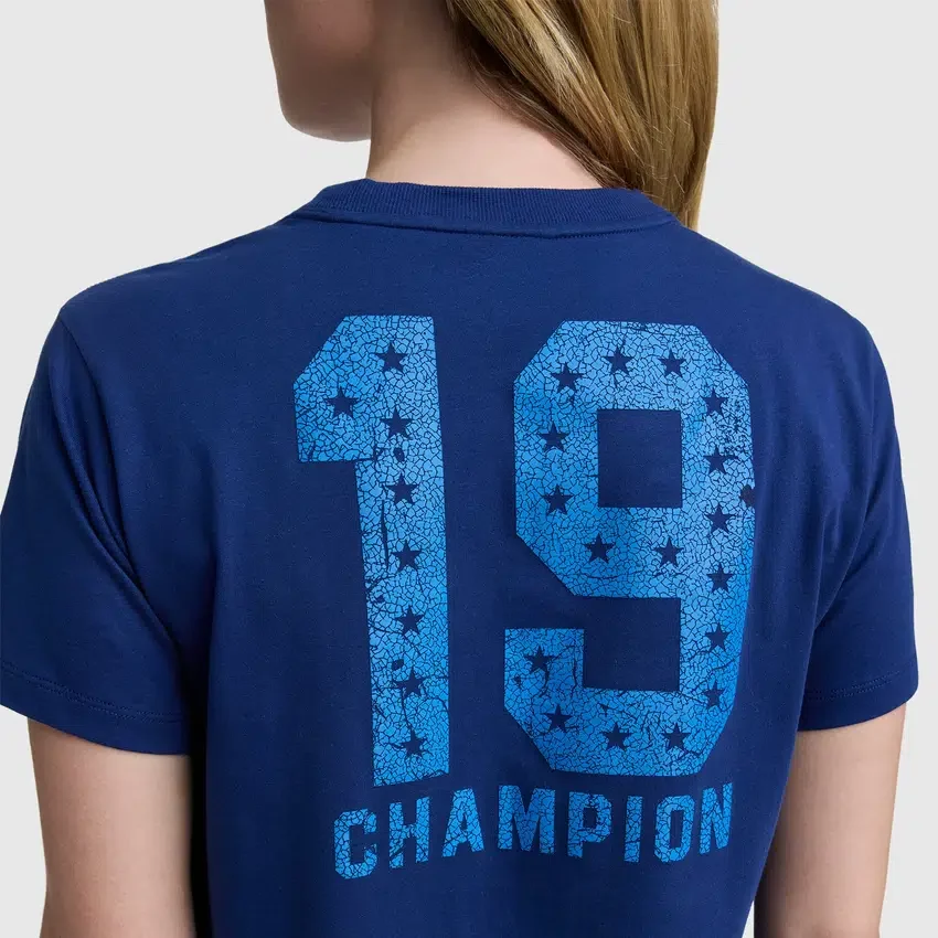 Grid Iron '19 T-skjorte med grafisk trykk, C Logo