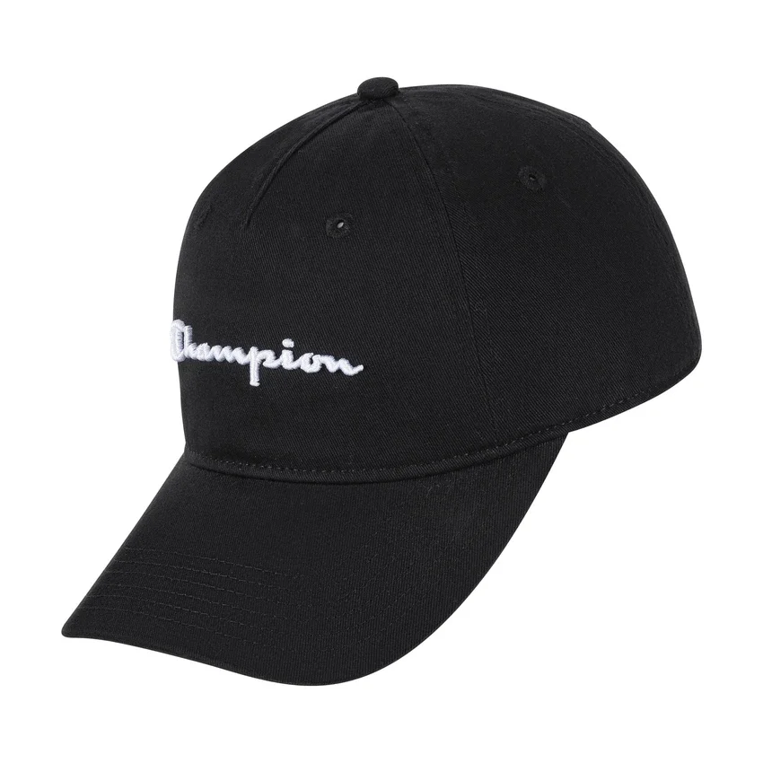 Justerbar cap med brodert skrift