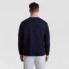 Klassisk langermet T-skjorte, brodert C Logo – Big & Tall