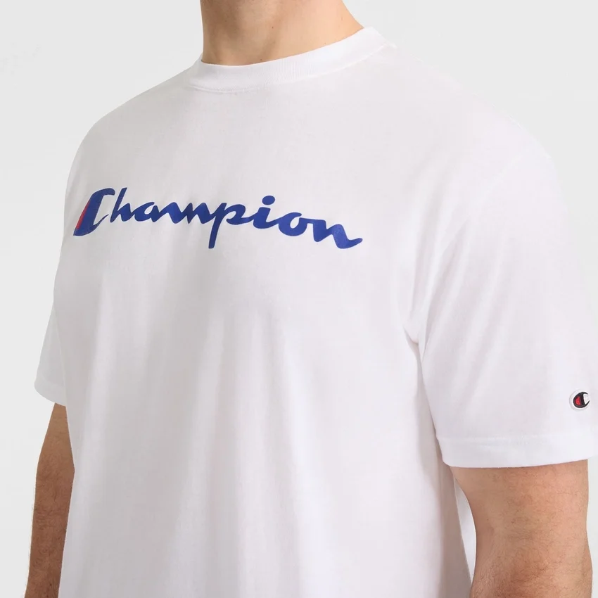 Klassisk T-skjorte med grafikk, Script Logo – Big & Tall