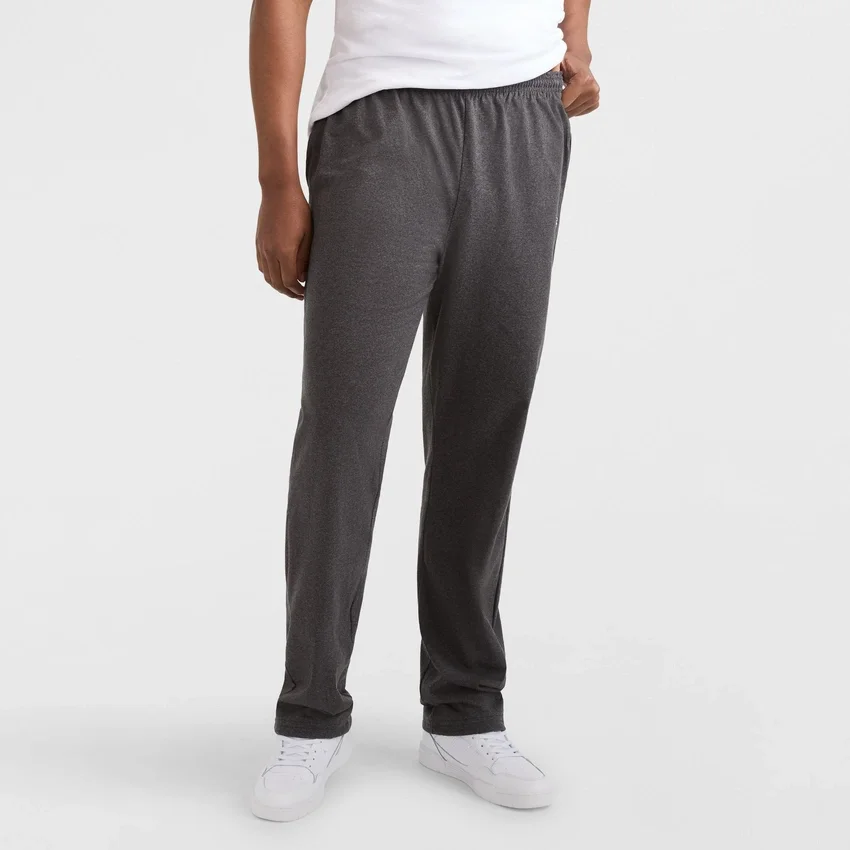 Lette loungebukser, åpen kant, C Logo – Big & Tall