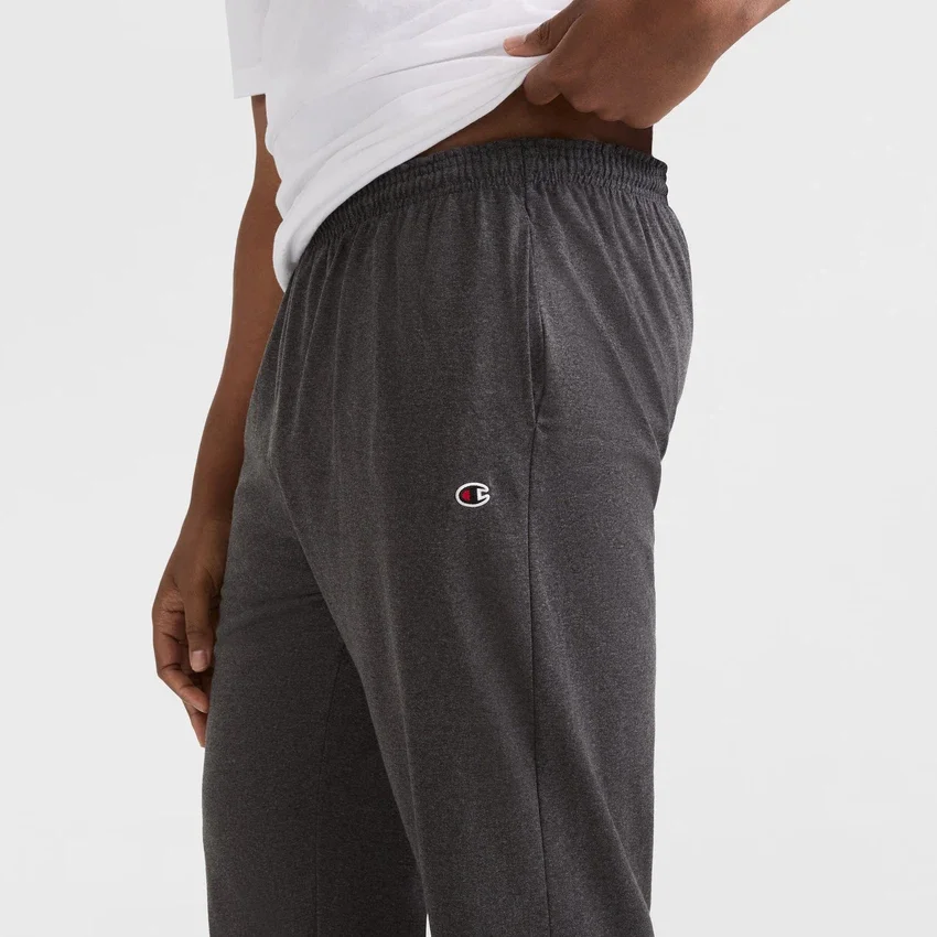 Lette loungebukser, åpen kant, C Logo – Big & Tall
