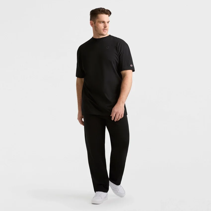 Lette loungebukser, åpen kant, C Logo – Big & Tall