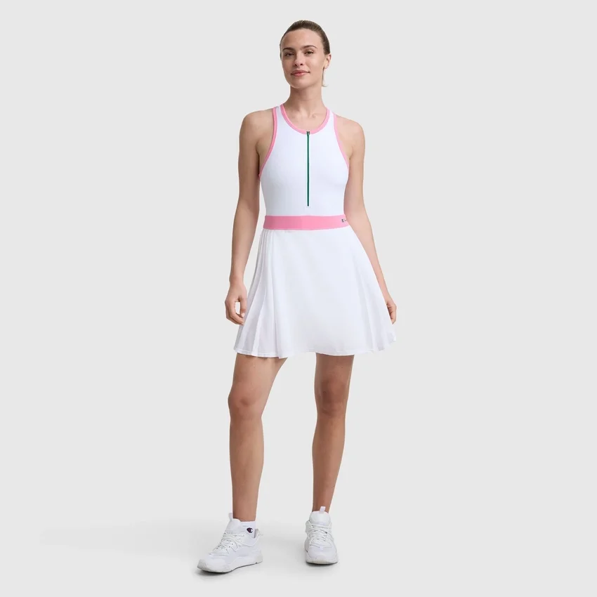 Match Point-tenniskjole, brodert Script Logo