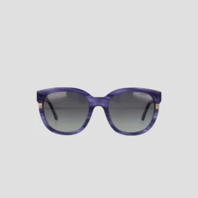 Polarisert, kurvet firkantet damebrille
