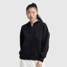 Powerblend Fleece-hettegenser med glidelås, C Logo