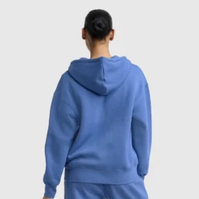 Powerblend Fleece-hettegenser med glidelås, C Logo