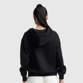 Powerblend Fleece-hettegenser med glidelås, C Logo