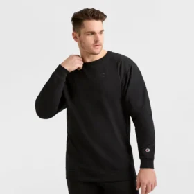 Powerblend-genser med rund hals, C Logo – Big & Tall
