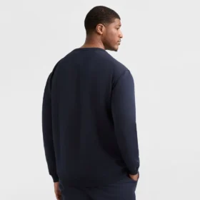 Powerblend-genser med rund hals, C Logo – Big & Tall