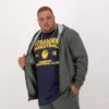 Powerblend-hettegenser med full glidelås, C Logo – Big & Tall