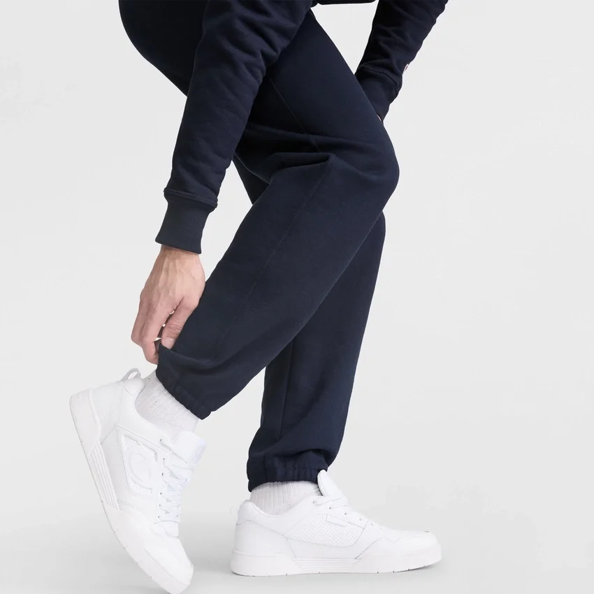 Powerblend-joggebukser, innsvingt nederst, C Logo