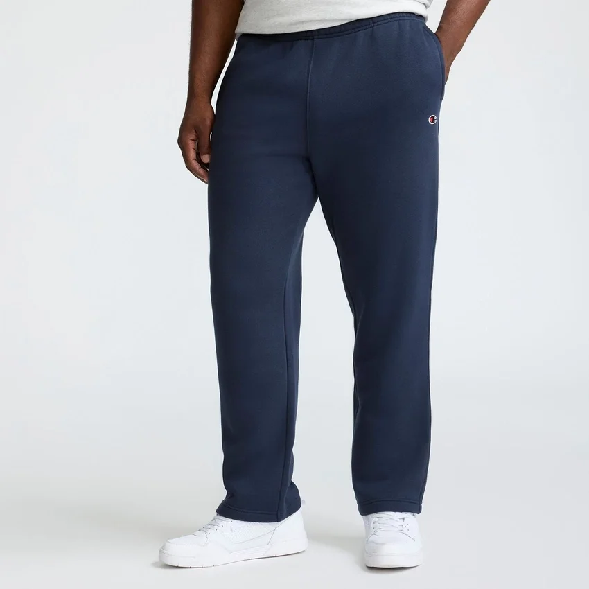 Powerblend-joggebukser, åpen kant, C Logo – Big & Tall