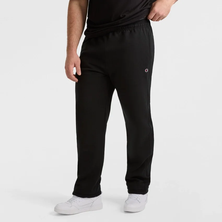 Powerblend-joggebukser, åpen kant, C Logo – Big & Tall