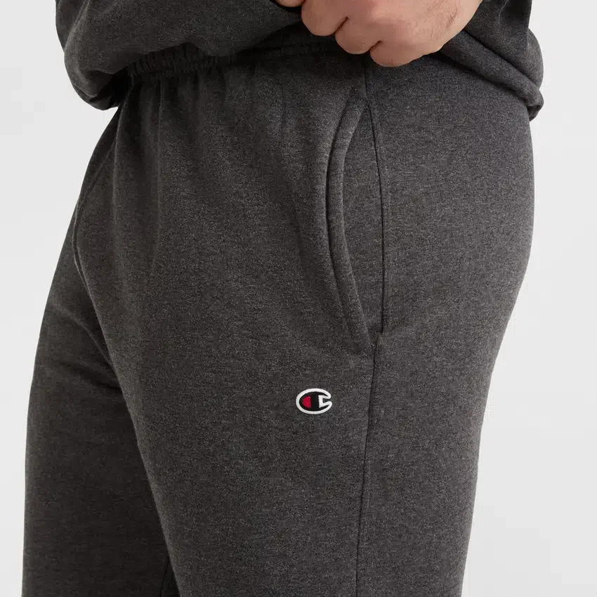 Powerblend-joggebukser, åpen kant, C Logo – Big & Tall