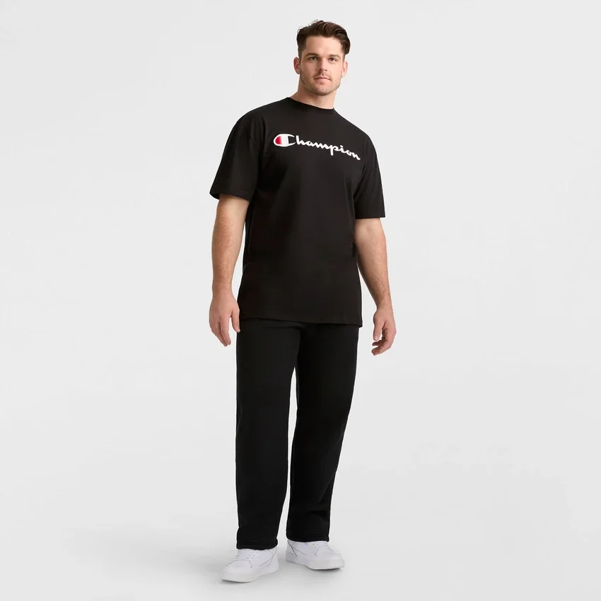 Powerblend-joggebukser, åpen kant, C Logo – Big & Tall