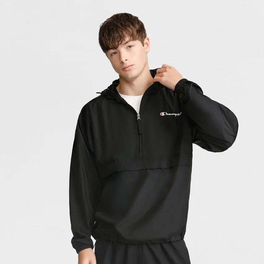 Stadium Packable Jacket, Script Logo
